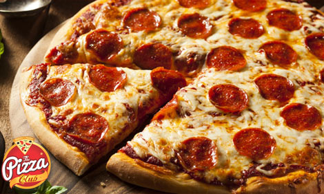 15% Discount on takeaway & Home Delivery at The Pizza Club